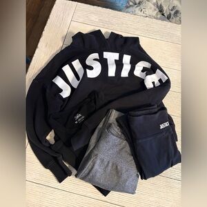 Four Piece Justice Lot Girls Size 12/14